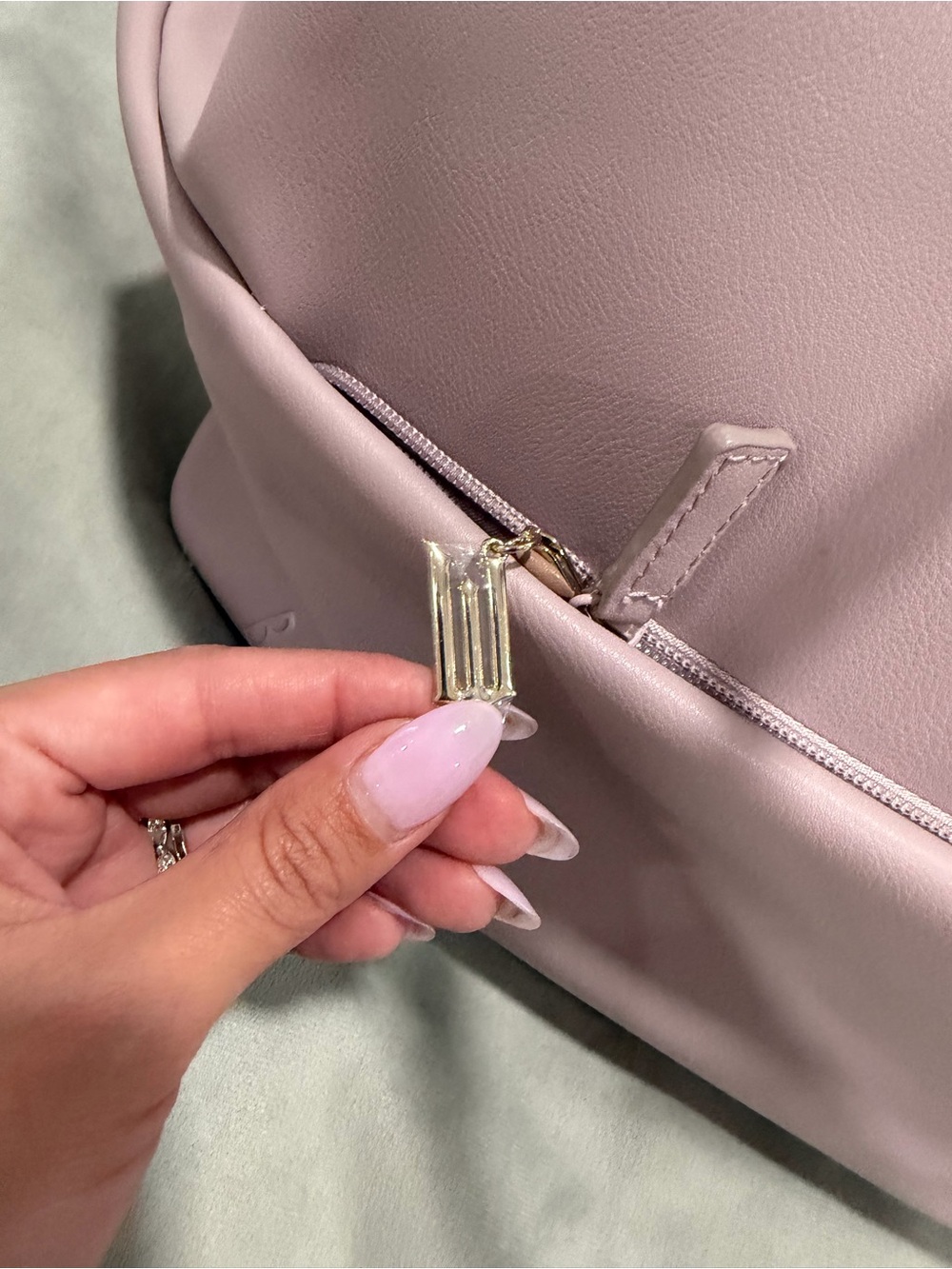 BEIS Lavender Pink Travel Duffle Bag - Picture 5 of 8